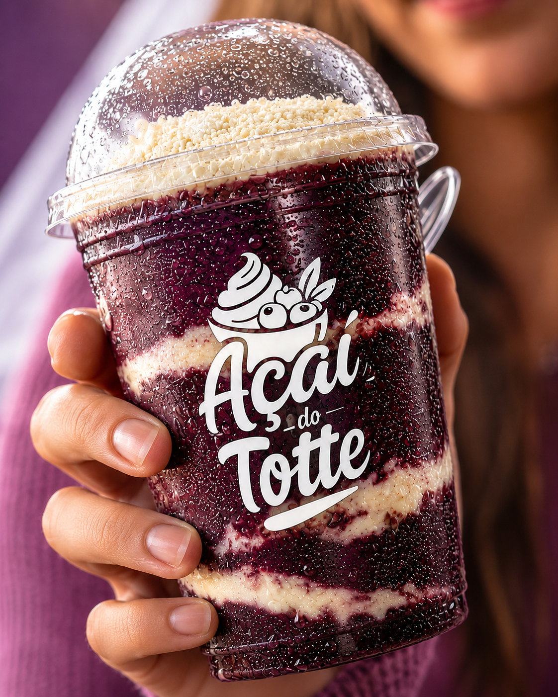 Copo oficial Açaí do Totte